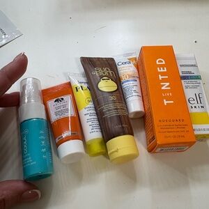 Bundle of sunscreens brand new